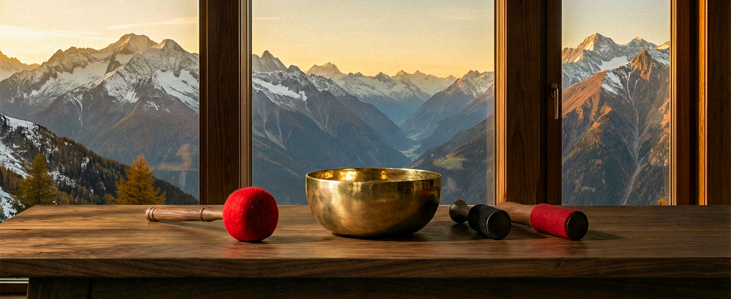 Handcrafted sound healing, meditation and wellness products by Serene Streams, crafted by artisans in Kathmandu Nepal